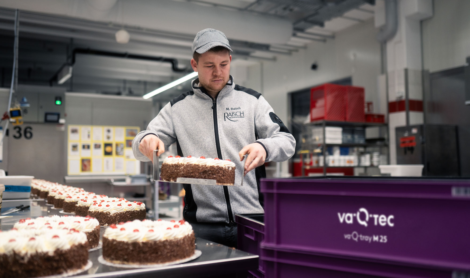 Va Packahe Example Application example: Raisch bakery va-Q-tec